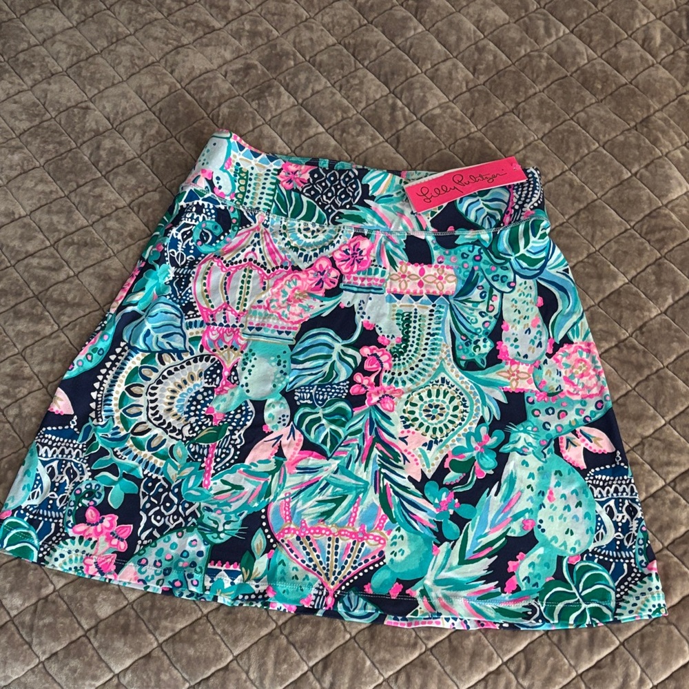 NWT Lilly Pulitzer Brenna Skirt — Lookin Sharp Print
